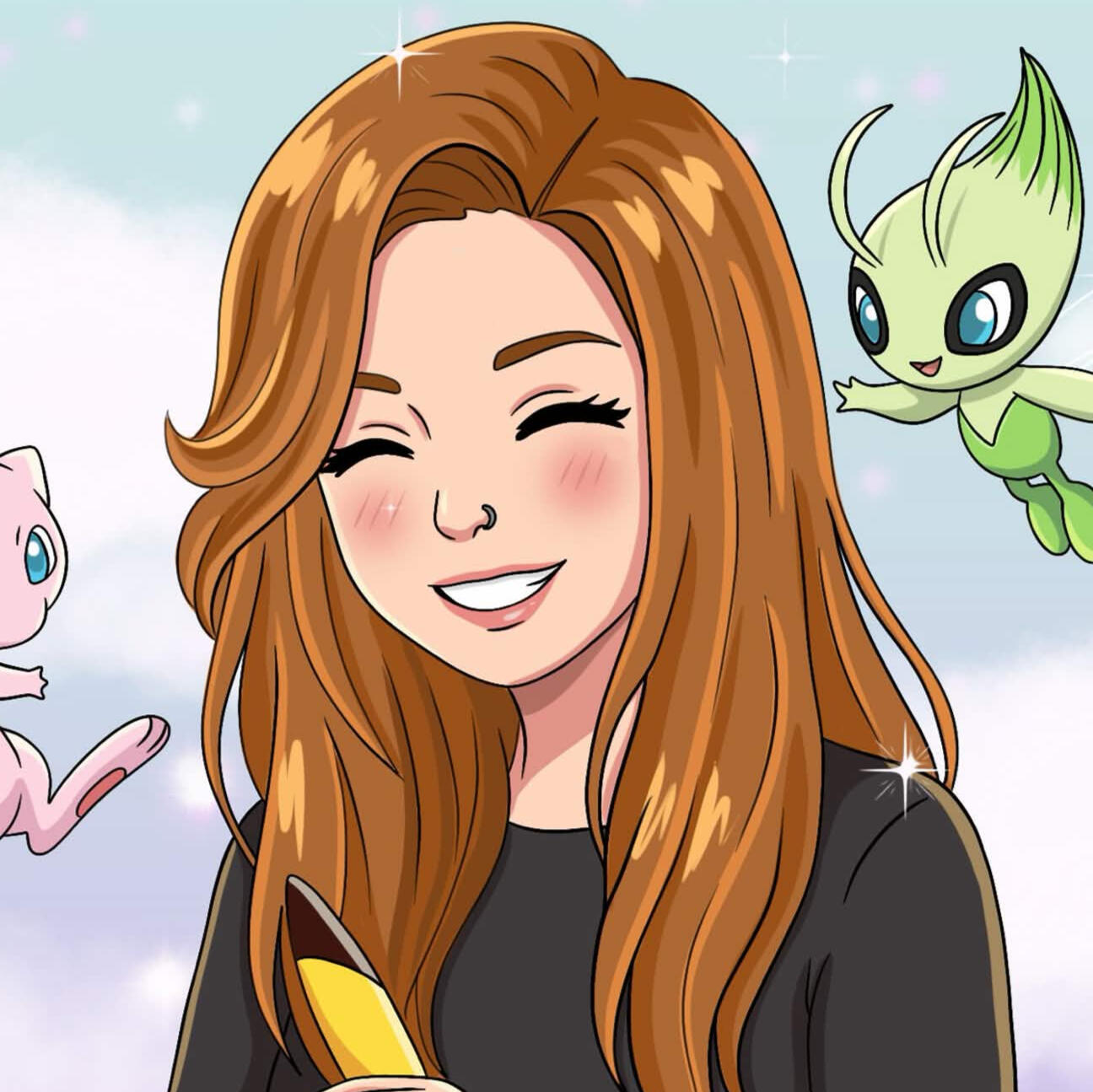 Illustration von talitells mit Mew und Celebi